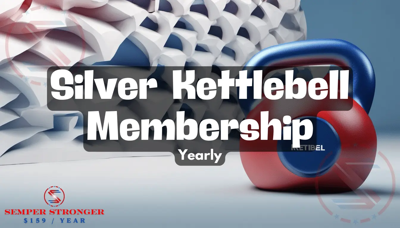 Silver Kettlebell Membership Yearly - SEMPER STRONGER